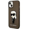 Dėklas Karl Lagerfeld KLHCP14MHNIKTCK iPhone 14 Plus | 15 Plus 6,7" juoda|juodas hardcase Ikonik Karl Lagerfeld