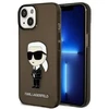 Dėklas Karl Lagerfeld KLHCP14MHNIKTCK iPhone 14 Plus | 15 Plus 6,7" juoda|juodas hardcase Ikonik Karl Lagerfeld