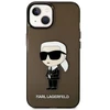 Dėklas Karl Lagerfeld KLHCP14MHNIKTCK iPhone 14 Plus | 15 Plus 6,7" juoda|juodas hardcase Ikonik Karl Lagerfeld