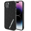 Dėklas Karl Lagerfeld KLHCP15S3DMKRLK 3D guminis telefono su daugybe logotipų sąvartėlis iPhone 15 juodas