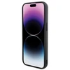 Apple iPhone 15 Karl Lagerfeld dėklas 3D Rubber Multi Logo (KLHCP15S3DMKRLK) juodos spalvos
