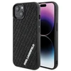 Apple iPhone 15 Karl Lagerfeld dėklas 3D Rubber Multi Logo (KLHCP15S3DMKRLK) juodos spalvos