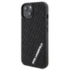 Apple iPhone 15 Karl Lagerfeld dėklas 3D Rubber Multi Logo (KLHCP15S3DMKRLK) juodos spalvos