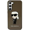 Karl Lagerfeld KLHCS23MHNIKTCK S23+ S916 juodos spalvos kietas dėklas Ikonik Karl Lagerfeld
