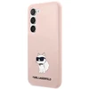 Samsung Galaxy S23 Plus Karl Lagerfeld silikoninis dėklas Choupette (KLHCS23MSNCHBCP) rožinės spalvos