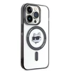 Karl Lagerfeld KLHMP15LHCHNOTK Apple iPhone 15 Pro 6.1" permatomas kietas dėklas IML Choupette's Head MagSafe