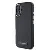 Apple iPhone 16 Karl Lagerfeld FW Metal Plate MagSafe (KLHMP16SPGMSRPK) dėklas telefonui juodos spalvos