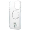 Apple iPhone 13 Pro Max Karl Lagerfeld dėklas Iconic Karl&Choupette Magsafe (KKLHMP13XHNKCIT) skaidrus