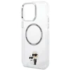 Apple iPhone 13 Pro Max Karl Lagerfeld dėklas Iconic Karl&Choupette Magsafe (KKLHMP13XHNKCIT) skaidrus