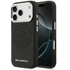 Karl Lagerfeld Point & Metal Logo MagSafe dėklas skirtas Apple iPhone 17 Pro Max juodos spalvos