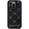 Karl Lagerfeld PU Karl Heads Pattern MagSafe dėklas telefonui Apple iPhone 15 Pro Max juodos spalvos