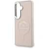 Dėklas Karl Lagerfeld PU RSG Logo phone case with MagSafe support for Samsung Galaxy S26 (S942) pink
