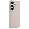 Dėklas Karl Lagerfeld PU RSG Logo phone case with MagSafe support for Samsung Galaxy S26 (S942) pink