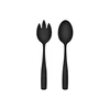 Maku Kitchen Life Basic salotų įrankiai iš plieno, matinės juodos spalvos