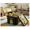 Keeeper Kaste ar vaku 24L Karolina "Minions Mosaic" 42 5x35 5x22 5cm melna ()