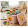 Keeeper Kaste ar vaku 30L Karolina "Emoji Hearts" 45x35x27cm roza ()