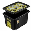 Keeeper Kaste ar vaku 30L Karolina "Minions Mosaic" 45x35x27cm melna ()