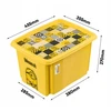 Keeeper Kaste ar vaku 30L Karolina "Minions Mosaic" 45x35x27cm dzeltena ()