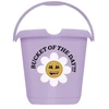 Keeeper Bucket 10L Ilvie "Happy Flower" Ø30x28cm violetinė