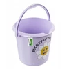 Keeeper Bucket 10L Ilvie "Happy Flower" Ø30x28cm violetinė
