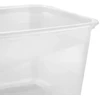 Keeeper Food container set rectangular 2x2L Fredo "Fresh" transparent/light violetinė