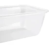 Stoneline Keeeper Food container set rectangular 2x3,3L Fredo "Fresh" transparent/light violetinė