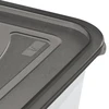 Stoneline Keeeper Food container set rectangular 3x1,25L Fredo "Fresh" transparent/crystal pilka