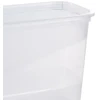 Stoneline Keeeper Food container set rectangular 3x1L Fredo "Fresh" transparent/light violetinė
