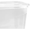 Keeeper Food container set rectangular 3x1L Fredo "Fresh" transparent/crystal pilka