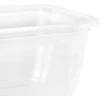 Keeeper Food container set rectangular 3x2,4L Fredo "Fresh" transparent/crystal pilka