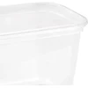 Stoneline Keeeper Food container set rectangular 4x0,75L Fredo "Fresh" transparent/crystal pilka