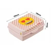 Keeeper Food storage container deco-click-box midi 1L Carla "Emoji Hearts" 17x13x7cm pink