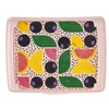Keeeper Food storage container deco-click-box mini 0.5L Carla “Fruits” 17x13x3.5cm pink