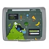 Keeeper Food storage container deco-click-box midi 1L Carla “Monster” 17x13x7cm pilka