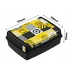 Keeeper Food storage container deco-click-box midi 1L Carla "Minions Mosaic" 17x13x7cm juodas