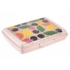 Keeeper Food storage container deco-click-box mini 0.5L Carla “Fruits” 17x13x3.5cm pink