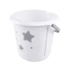 keeeper Deco-Putzeimer ilvie"stars" rund 10 Liter baltas mit Aufdruck Material PP
