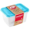 Keeeper Set of food containers rectangular 2x2L Fredo "Fresh" transparent/light mėlynas