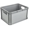Keeeper Transport box with load capacity iki 30kg Robert 40x30x22cm 20L pilkas
