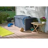 Keter Borneo Storage Box 416L pilkas