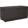Keter Plastikinė dėžė KENTWOOD, 350 l, ruda