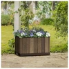 KETER 261034 garden planter walnut