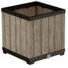 KETER 262635 garden planter ashwood