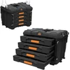 Keter Diy Tool box with 4 drawers ROC Pro Gear 4 Drawers Unit XL 56.5x37.5x41.3cm