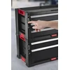 Keter Diy Tool Chest with 2 Drawers Drawers Tool Chest 56,2x28,9x26,2cm