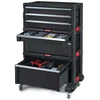 Keter Diy Tool Chest with 6 Drawers on wheels Drawers Tool Chest Set 56,2x28,9x74,2cm