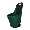Plastikinis karutis KETER Easy Go, 55 l, 53 x 58 x 89 cm, žalia/oranžinė sp.