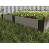 KETER WARZYWNIAK VISTA 121,5 x 121,5 x 27 (x2) BRĄZ 2PACK