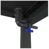 Keter Extendable Party Station walnut tone party table
