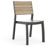 Keter Garden chair Deco Corale teak tone/pilka